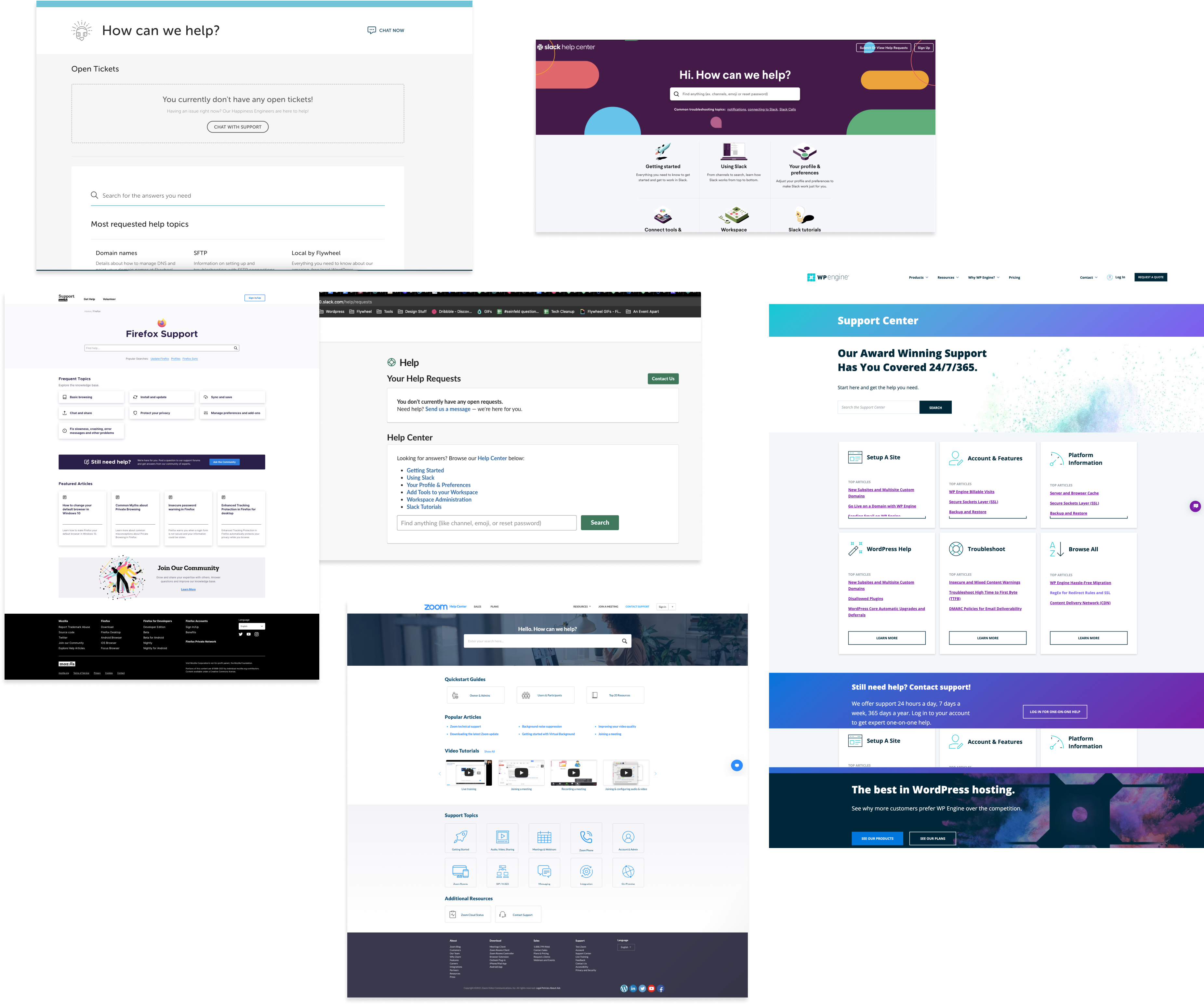 I used a combination of qualitative and quantitative customer research, and gathered competitive analysis to determine customer painpoints and define our problems with this page.